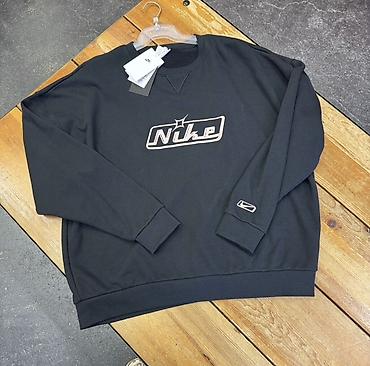 Толстовки: Мужская толстовка, L, Nike, Новый, цвет - Черный, Самовывоз — 1
