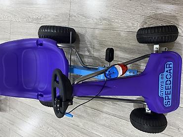 elekt: Uşaq üçün pedallı speedcar. Sadece evde cox az istifade olunub. Elave — 3