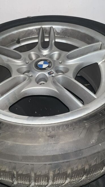 37 стиль дисков бмв: Дөңгөлөктөр монтажда 225 / 50 / R 17, Кыш, Комплект, Жеңил унаалар, Куйма, тешиктери - 5