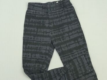 czarny obcisły top: Leggings for kids, H&M, 13 years, 152/158, condition - Good