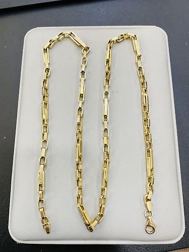 Zərgərlik əşyaları: Boyunbağı, Versace, Sarı qızıl, 585 Əyar, 14 g, Pulsuz çatdırılma — 3