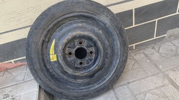 японские мини тракторы: Дөңгөлөктөр монтажда <130 / 70 / R 14, All-season, Колдонулган, Камдык, Жеңил унаалар, Темир, тешиктери - 4