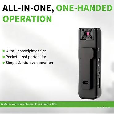 tank x: Çoxfunksiyalı Mini Kamera - FHD 1080P video çəkilişi və foto rejimi - — 3