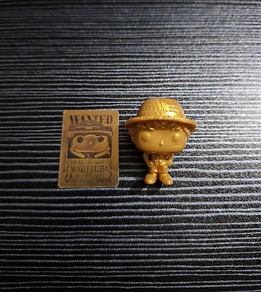 Искусство и коллекционирование: Коллекционная мини-фигурка Funko x Kinder Joy — One Piece, Monkey D — 1