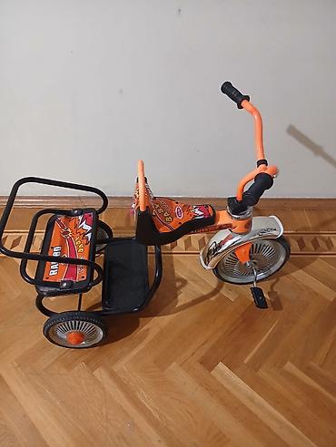 Velosipedlər: Uşaq üçtəkərli velosipedi – RAMBO Baby modeli - Rəng: narıncı-qara — 3