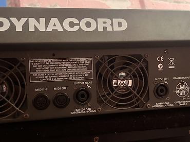 ses guc: 10 kanal dynacord 2 versyıya 1000 le barter ederem PW2500 Power — 2