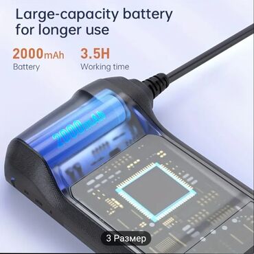 Mobil telefonlar üçün digər aksesuarlar: Ekranli endoskop.ishiqi ve başliqlari var — 4