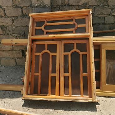 Ağac qapı və pəncərə rama dəsti, 3 ədəd qapı və 1 ədəd pəncərə lalafo.az -da Ağac qapı və pəncərə rama dəsti, 3 ədəd qapı və 1 ədəd pəncərə