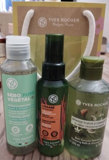экспресс кондиционер для волос: Kosmetik dəst, Yves Rocher, 3 məhsul