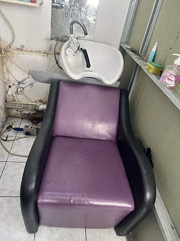 sac moykası: Salon üçün saç yuma bölməsi – kreslo və lavabo komplekti - Komplekt — 1