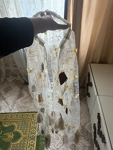 зеркало ванной: Накидка на платье на осенний бал осенний праздник. Ручная работа — 1