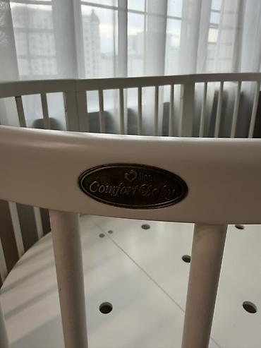 Детский мир: Кроватка-трансформер ComfortBaby 8 в 1 (овальная) - Бренд/линейка — 2