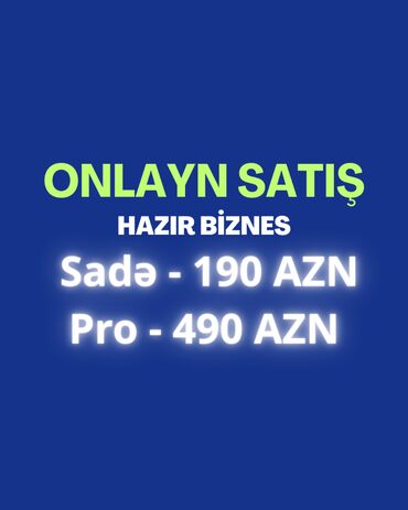 Hazır biznes: 🎯 Sadə Paket – 200 AZN ☑️ Ödənişli və ödənişsiz topdançı bazalara