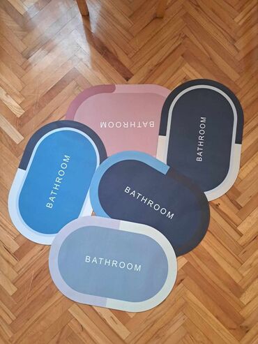 brzo upijajuća prostirka za kupatilo: Bath rugs, Round