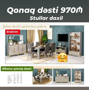 Divanlar: Yeni, TV altlığı, Servant, Komod