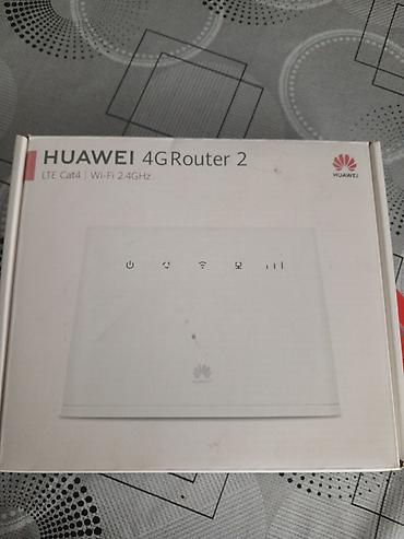 sazz modem satisi: Huawei 4G Router 2 (LTE Cat4, Wi‑Fi 2.4GHz) Yenidir hech islenmeyib — 1