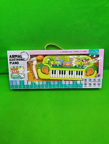 синтезато: 🎹 Детское электронное пианино Animal Electronic Piano — первые шаги в — 7
