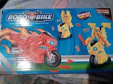 Ostalo: ROBO BIKE TRANSFORMERS NOV ROBOT MOTOR IGRACKA AKCIJA | Cene nisu — 2