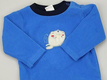 sweterki dla niemowlaka na drutach: Bluza, 6-9 m, stan - Bardzo dobry