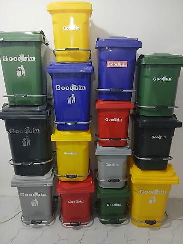 Tullantı qabları: Plastik “Goodbin” tullantı qutuları - Təyinat: məişət, ofis, obyekt — 6