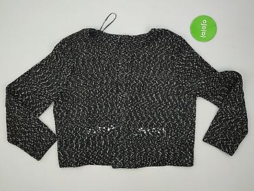 czarny sweter: Laura Torelli, Sweter damski, rozmiar XL — 2