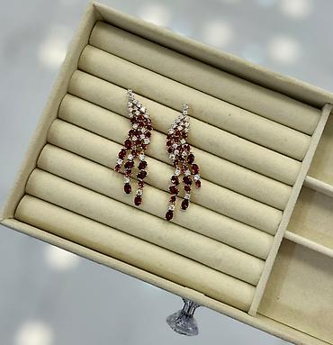 xuping sırğalar: Xuping ziyafət sırğaları - Premium keyfiyyət; qaralmır - Şıq — 9
