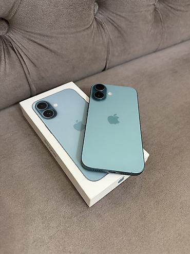 iphone cs max: IPhone 16, Б/у, 256 ГБ, Коробка, Кабель, 94 % — 2