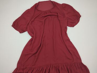 sukienki bordowa damskie: Dress, 6XL (EU 52), condition - Good