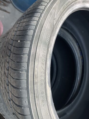 Шины: Шины 225 / 40 / R 18, Лето, Б/у, Комплект, Легковые, Yokohama