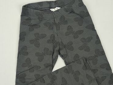 strój kąpielowy dziewczynka 116: Leggings for kids, H&M, 9 years, 128/134, condition - Good