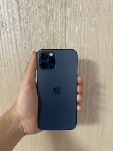 поко х3 нфс цена бишкек: IPhone 12 Pro, Колдонулган, 256 ГБ, Pacific Blue, 81 %