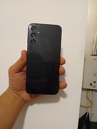 kalonka magintafon: Samsung Galaxy A24 4G, 128 GB, rəng - Qara, Barmaq izi — 10