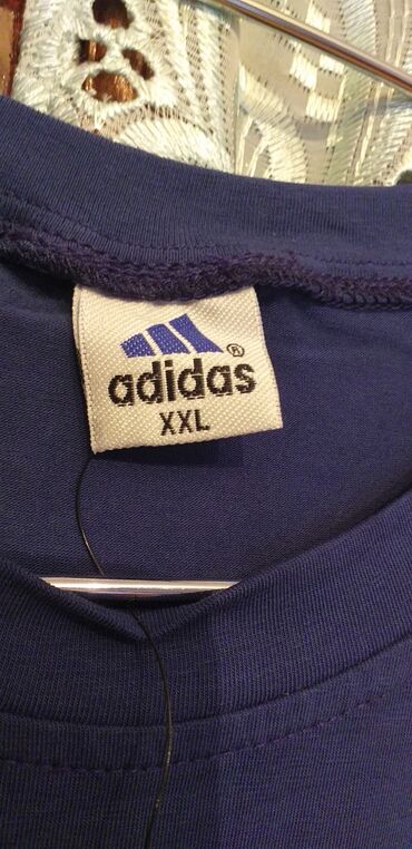 zhenskie krossovki adidas climawarm: Рубашка Adidas, 2XL (EU 44), цвет - Синий