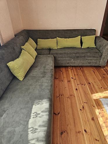 metbex kunc divan: Künc divanı – L formalı, geniş oturacaqlı və yumşaq yastıqlı - Rəng — 3