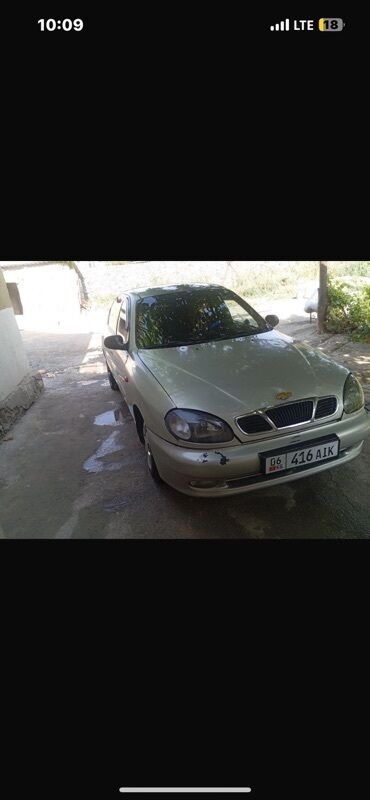 полированная машина: Chevrolet Lanos: 2007 г., 1.5 л, Механика, Бензин, Седан
