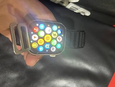 smat: Apple Watch Series 9 Ultra Dizayn (Premium) Smart Saat Şəxsi — 4