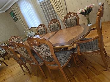 Divan və kreslo dəstləri: İşlənmiş, Divan, 2 kreslo, Divan — 11