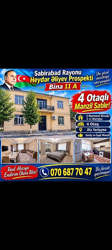 babək prospektində satilan evlər: Sabirabada ev satlır — 1