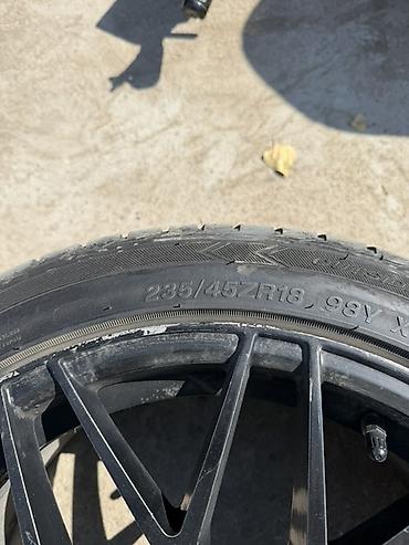 camry se: Колеса в сборе 235 / 45 / R 18, Лето, Б/у, Комплект, Легковые, Литые, отверстий - 5 — 5