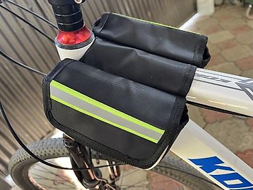mobile holder: Велосипедная сумка на раму (двухсекционная) - Конструкция: две — 2