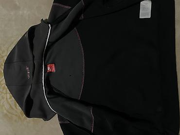 черные худи: Nike Tech Fleece худи на молнии с капюшоном - Цвет: черный с лиловыми — 4