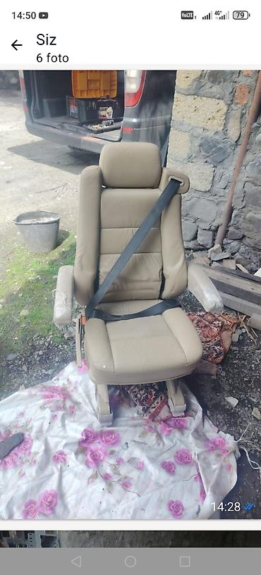 mercedes c190: 3 ədəd vito viano üçün arxa zavod dəri oturacaqlar. Son qiymət 400 — 7