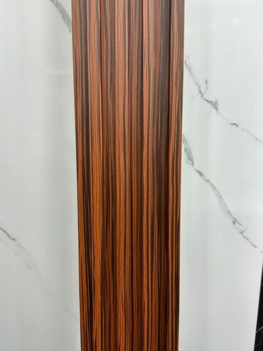 Digər tikinti materialları: Dekorativ divar panelləri – 3D lamel profilli Məhsul təsviri: - — 5