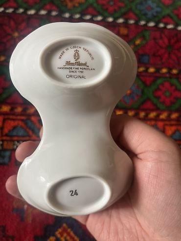 xorek: Nahar dəsti, rəng - Ağ, Farfor, 6 nəfərlik, Çexiya — 3