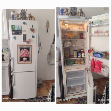 Mətbəx kombaynları və doğrayıcıları: İşlənmiş 2 qapılı Hotpoint Ariston Soyuducu Satılır, rəng - Ağ