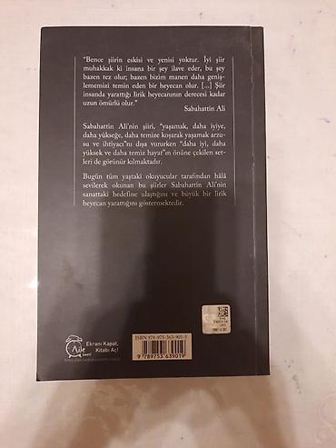 Kitablar və jurnallar: Sabahattin Ali – Bütün Şeirləri (Bütün Eserleri seriyası) - — 2