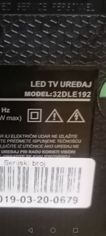 Televizori: TV FOX Smart Led 32 inča ili 82 dijagonala ekrana ispravan dobar sa — 18
