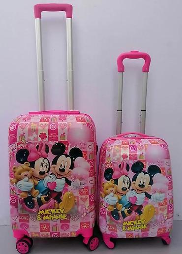 Rančevi, torbe i koferi: Dečiji set kofera – 2 komada, motiv Mickey & Minnie - Dizajn — 1