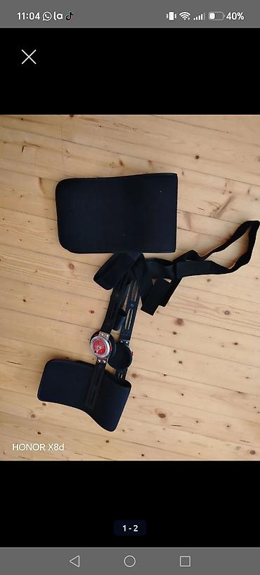 pratez ayaqlar: Məhsul: EKO I Angle Adjustable Knee Brace – bucaq tənzimlənən diz — 2