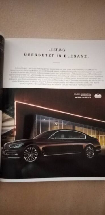 Knjige i stripovi: Prospekt BMW seria 7,74 str. meke korice, 2017,prosireni A4. nem na lalafo.rs — 7 Knjige i stripovi: Prospekt BMW seria 7,74 str. meke korice, 2017,prosireni A4. nem — 7